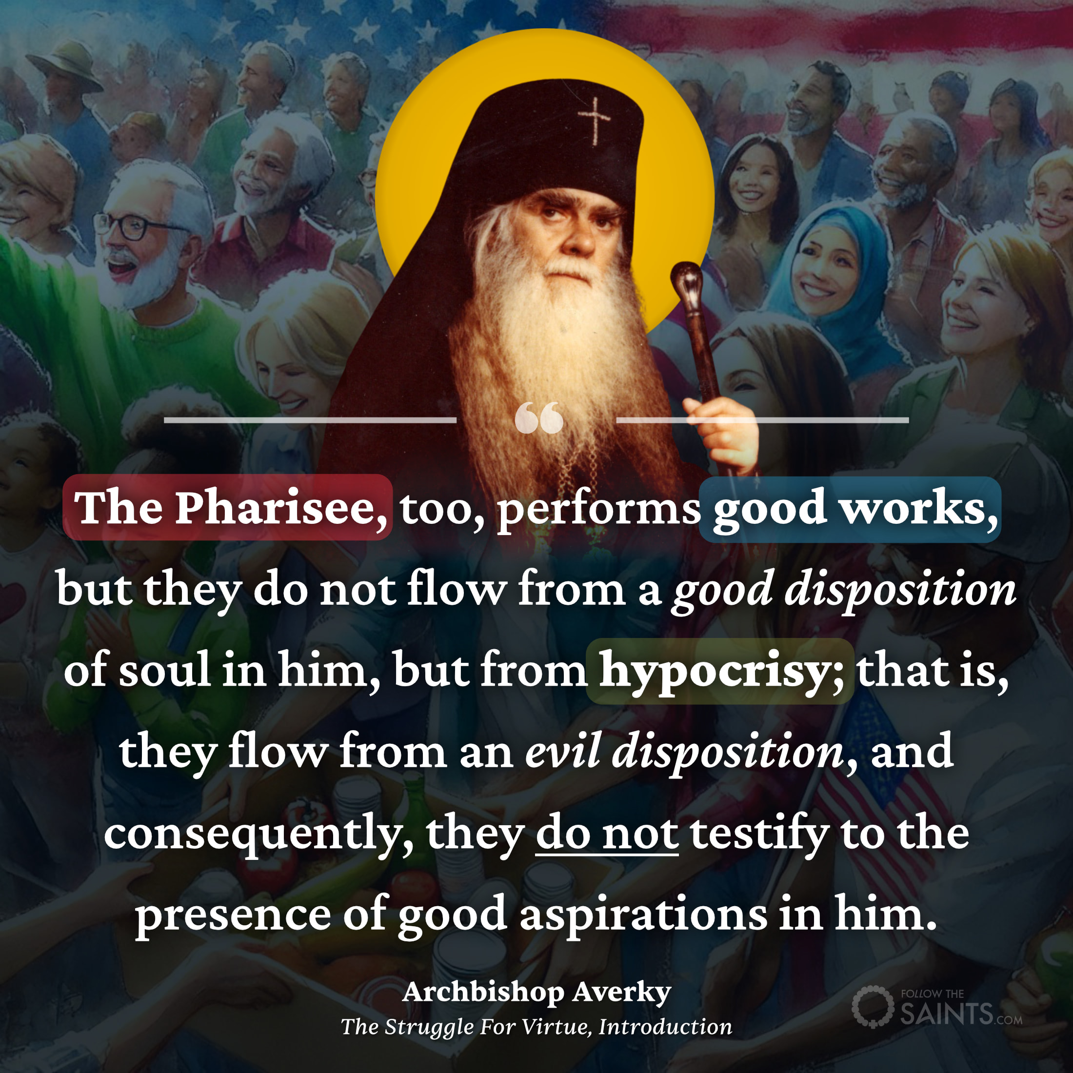 The Pharisee too performs good works - Archbishop Averky