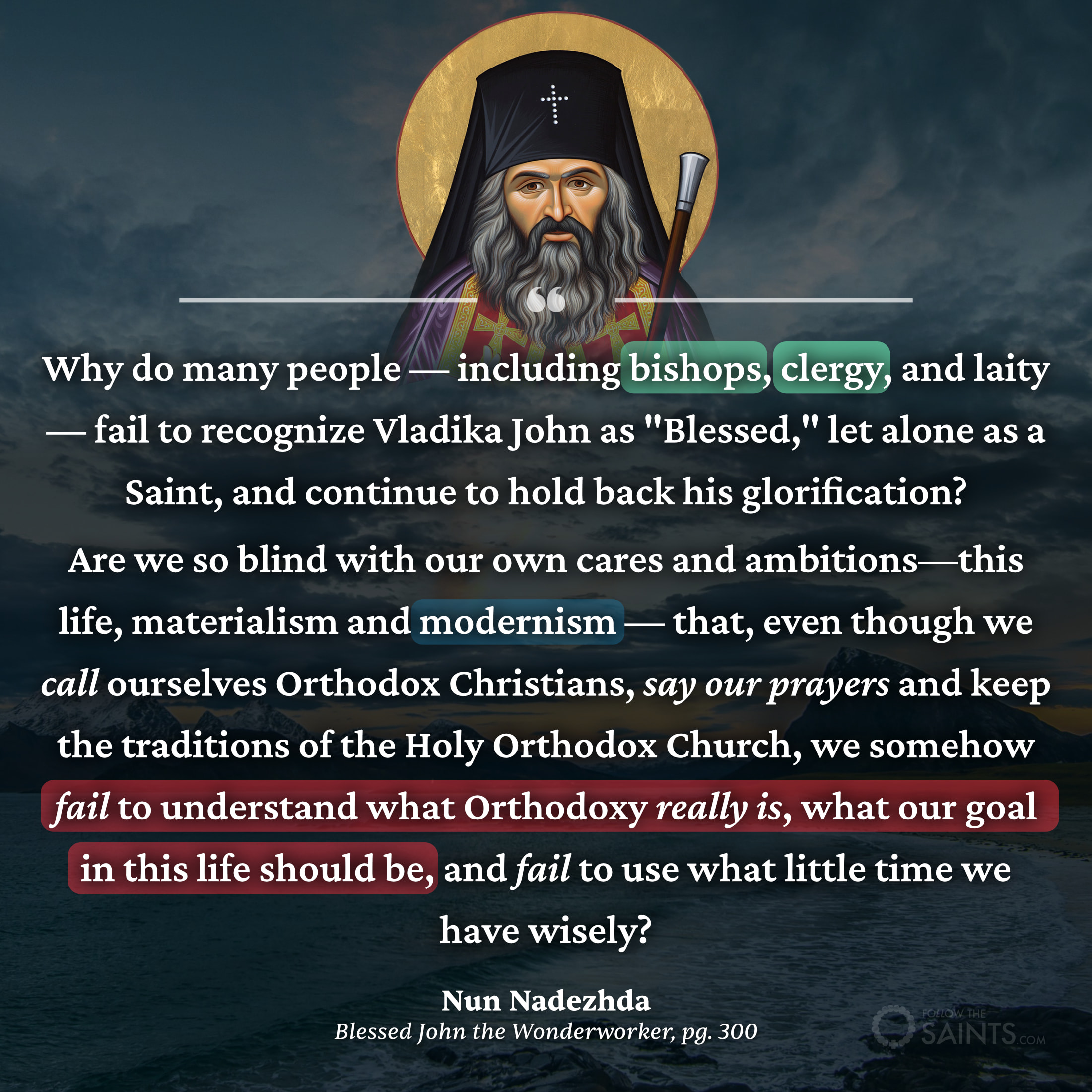St. John Maximovitch and what Orthodoxy is - Nun Nadezhda