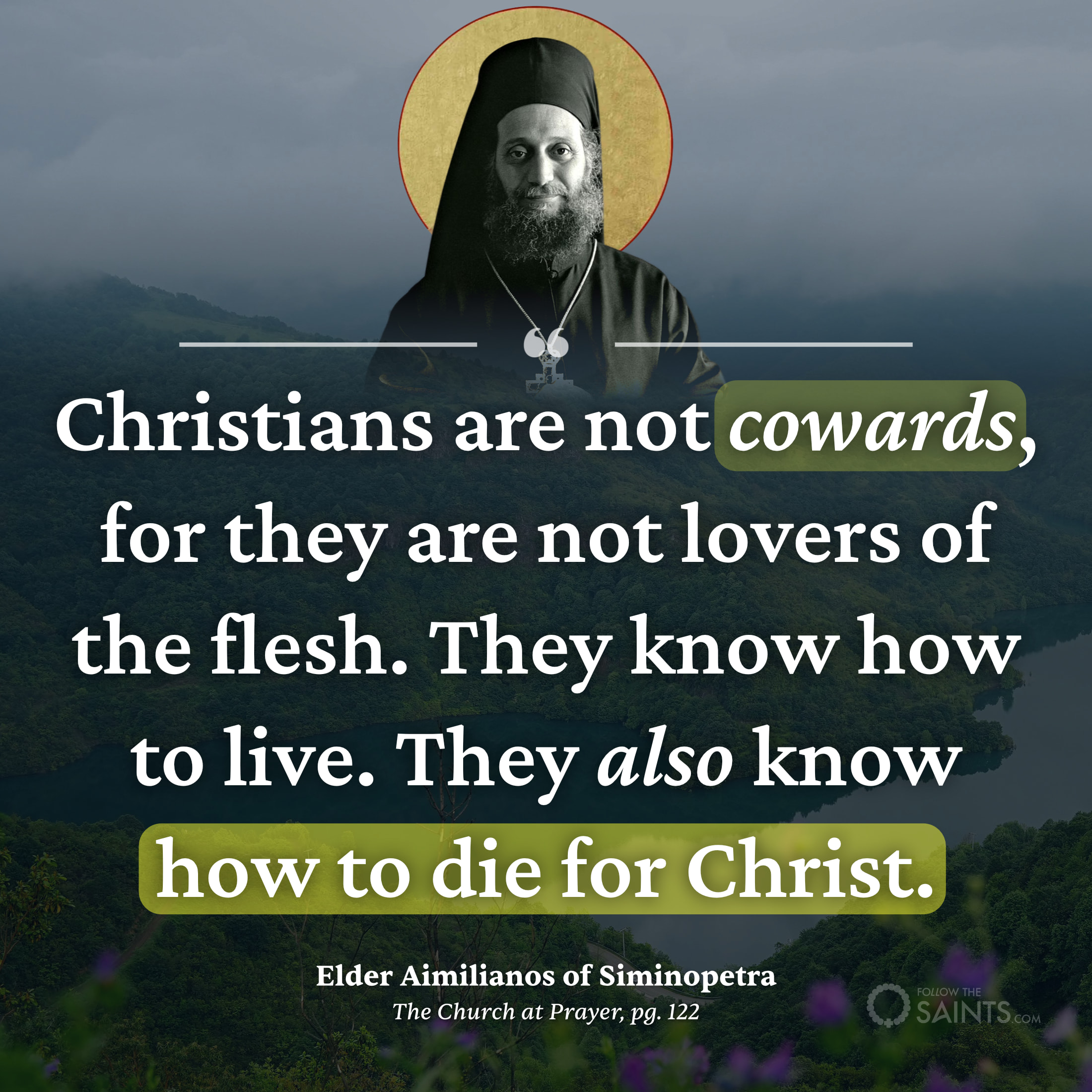 Christians are not cowards