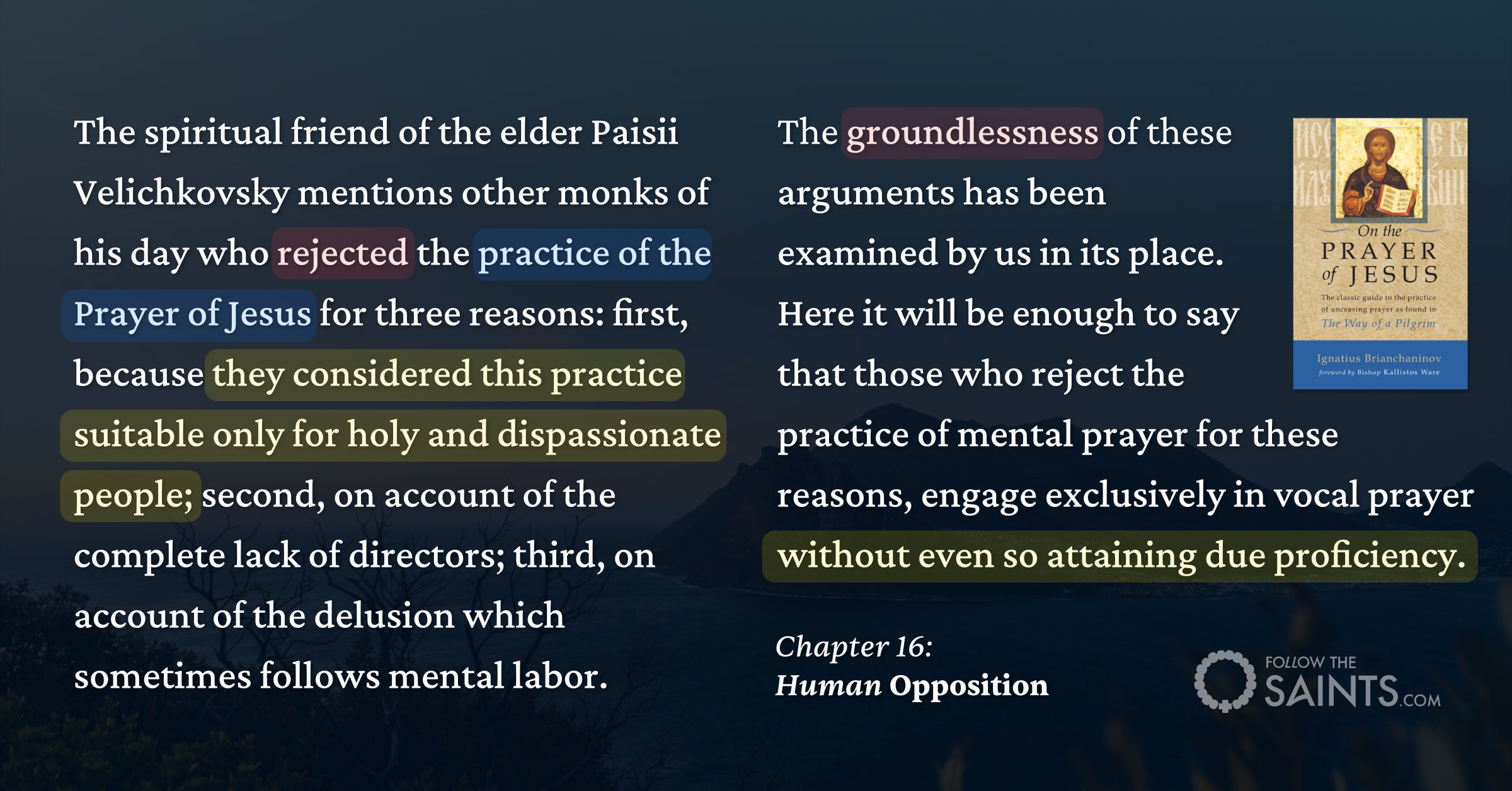 reject-jesus-prayer-groundless - Ignatius Brianchaninov