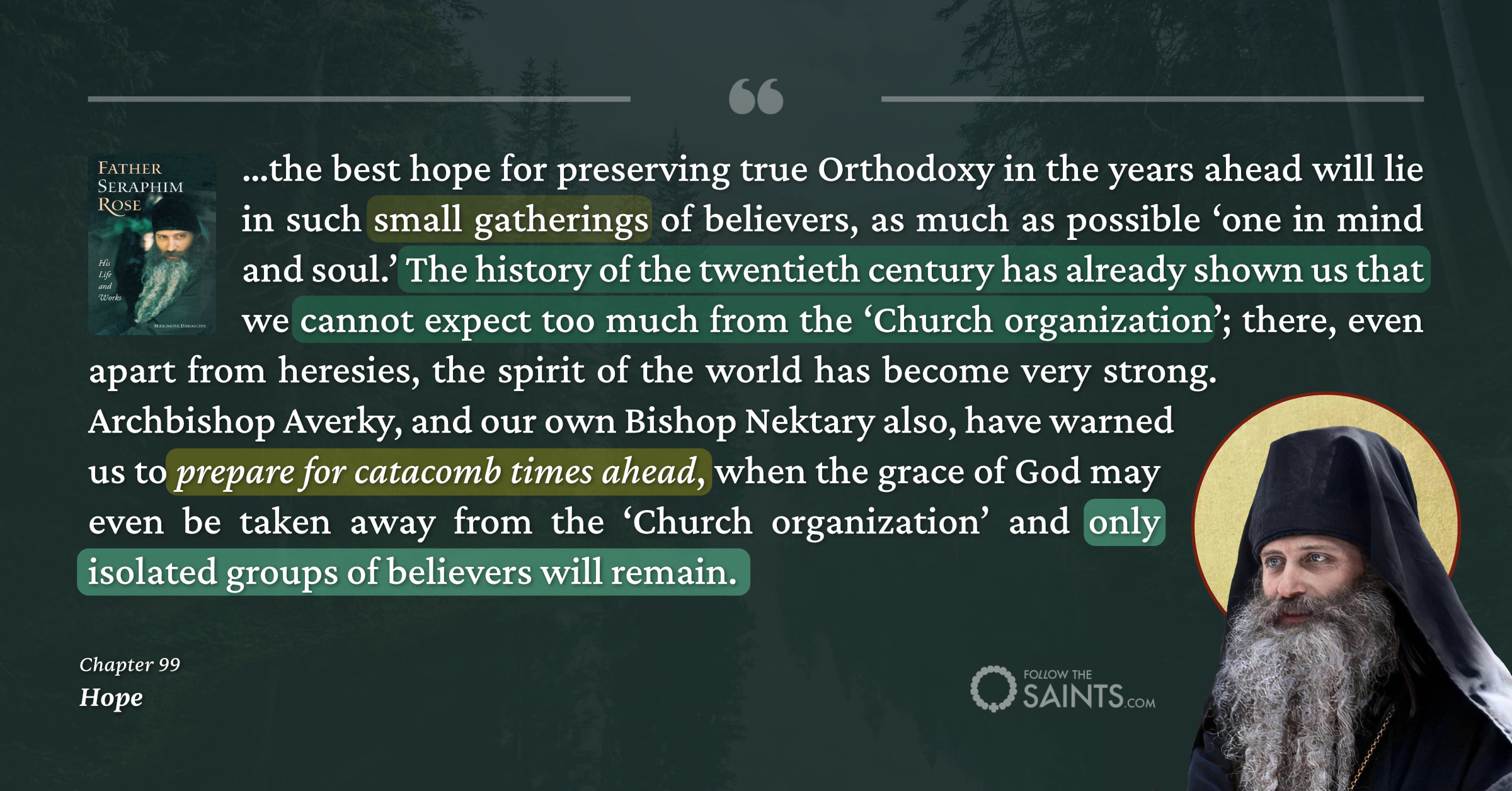 We cannot expect much from the church organization - Archbishop Averky, Bishop Nektary