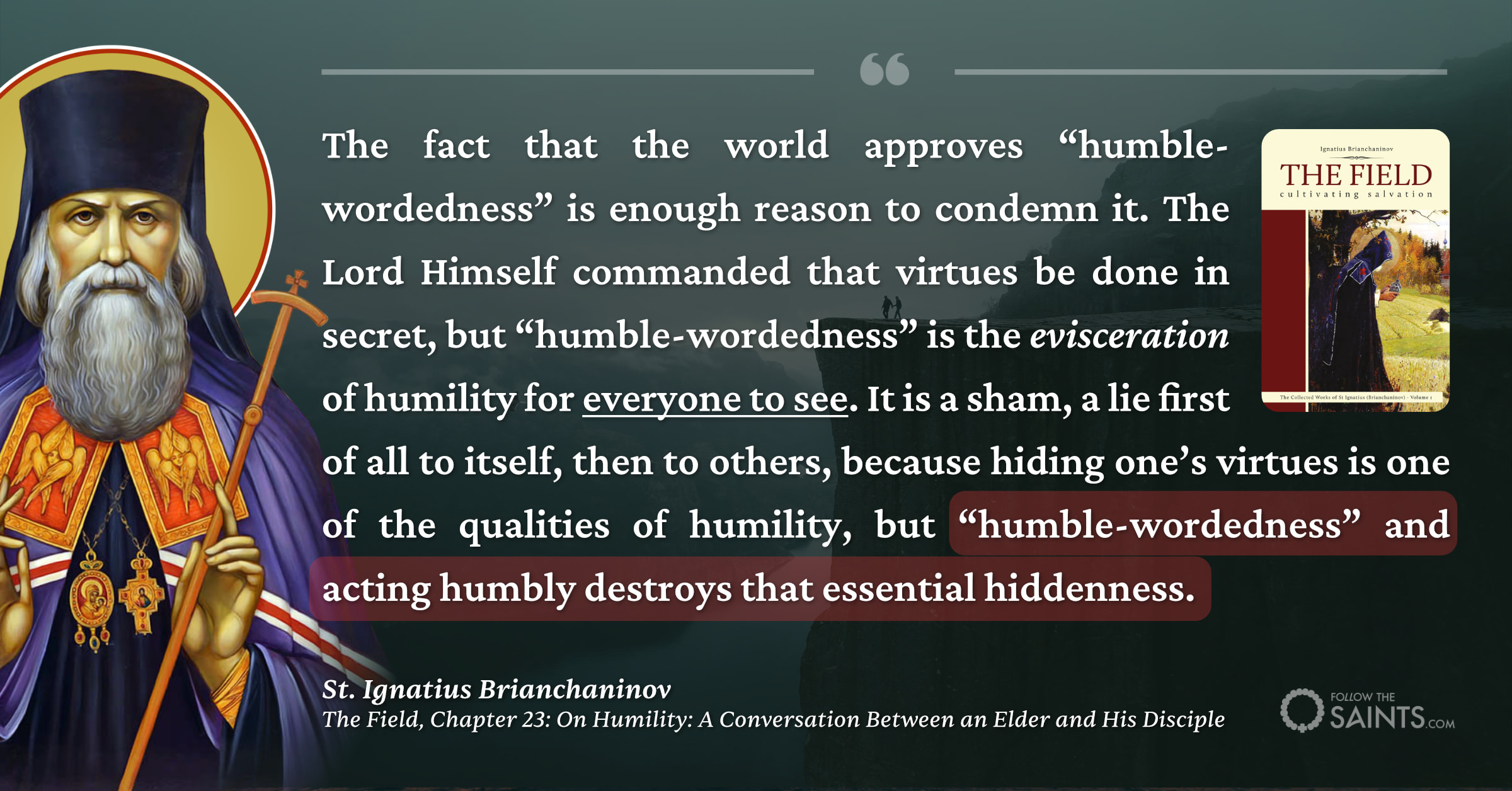 Humble-wordedness - St. Ignatius Brianchaninov